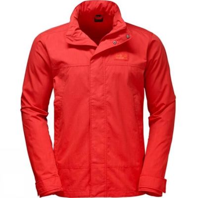 Jack Wolfskin Freemont - Férfi Dzseki - Piros (Magyarország LTZ769452)